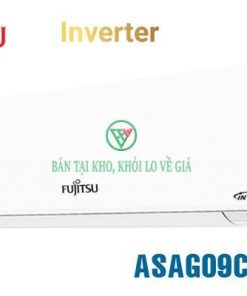 Điều hòa treo tường Fujitsu 9000BTU 1 chiều inverter ASAG09CPTA-V [Điện máy EEW]