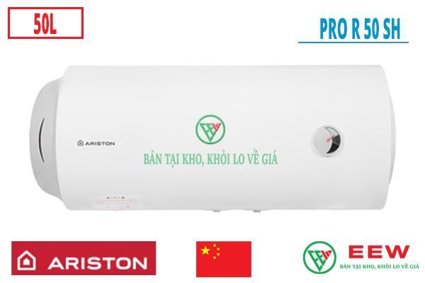 Bình nóng lạnh Ariston 50l ngang PRO R 50 SH [Điện máy EEW]