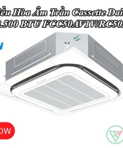 Điều Hòa Âm Trần Cassette Daikin 1 Chiều 18.500 BTU FCC50AV1V/RC50AGV1V [Điện máy EEW]