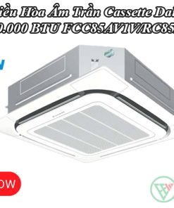 Điều Hòa Âm Trần Cassette Daikin 1 Chiều 30.000 BTU FCC85AV1V/RC85AGV1V [Điện máy EEW]