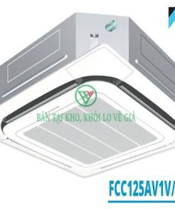 Điều Hòa Âm Trần Cassette Daikin 1 Chiều 42.000 BTU FCC125AV1V/RC125AGY1V [Điện máy EEW]