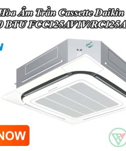 Điều Hòa Âm Trần Cassette Daikin 1 Chiều 42.000 BTU FCC125AV1V/RC125AGY1V [Điện máy EEW]