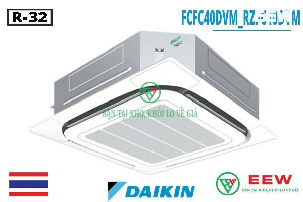 Điều hòa âm trần Daikin 15.000BTU inverter 1 chiều FCFC40DVM/RZFC40DVM [Điện máy EEW]