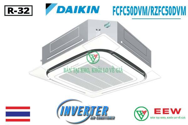 Điều hòa âm trần Daikin 18.000BTU inverter 1 chiều FCFC50DVM/RZFC50DVM [Điện máy EEW]