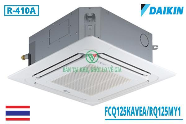 Điều hòa âm trần Daikin 2 chiều inverter 45.000BTU FCQ125KAVEA/RQ125MY1 [Điện máy EEW]