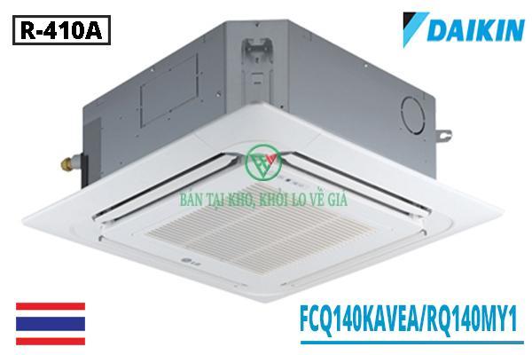 Điều hòa âm trần Daikin 2 chiều inverter 55.000BTU FCQ140KAVEA/RQ140MY1 [Điện máy EEW]