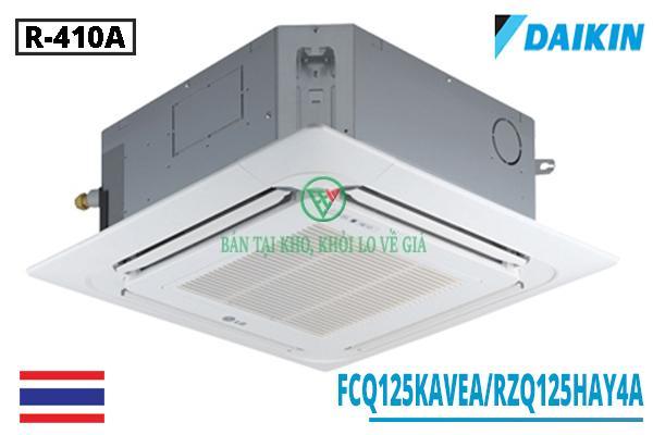 Điều hòa âm trần Daikin 2 chiều inverter 45.000BTU FCQ125KAVEA/RZQ125HAY4A [Điện máy EEW]