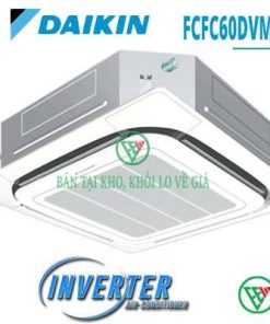 Điều hòa âm trần Daikin 21.000BTU inverter 1 chiều FCFC60DVM/RZFC60DVM [Điện máy EEW]