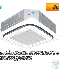 Điều hòa âm trần Daikin 26.000BTU 1 chiều 3 pha FCNQ26MV1/RNQ26MY1 [Điện máy EEW]