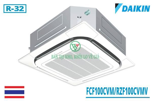 Điều hòa âm trần Daikin 34.000BTU inverter 1 chiều FCF100CVM/RZF100CVM [Điện máy EEW]