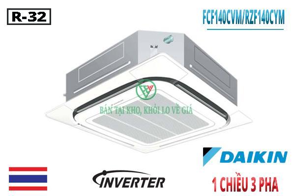 Điều hòa âm trần Daikin 50.000BTU inverter 1 chiều 3 pha FCF140CVM/RZF140CYM [Điện máy EEW]