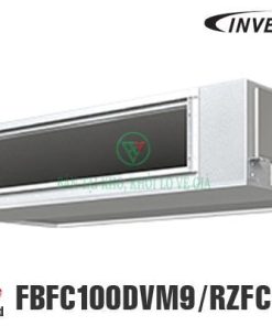 Điều hòa âm trần nối ống gió Daikin 36.000BTU 1 chiều inverter 3 Pha FBFC100DVM9/RZFC100DY1 [Điện máy EEW]