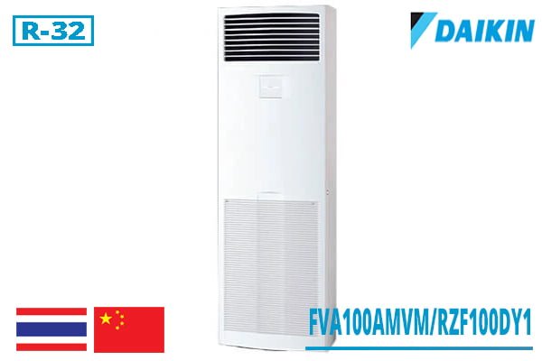 Điều hòa cây Daikin 2 chiều 34000BTU inverter 3 pha FVA100AMVM/RZF100DY1 [Điện máy EEW]