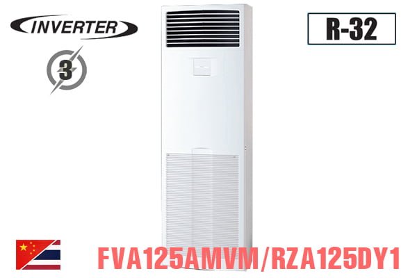 Điều hòa cây Daikin 2 chiều 42000BTU inverter 3 pha FVA125AMVM/RZA125DY1 [Điện máy EEW]