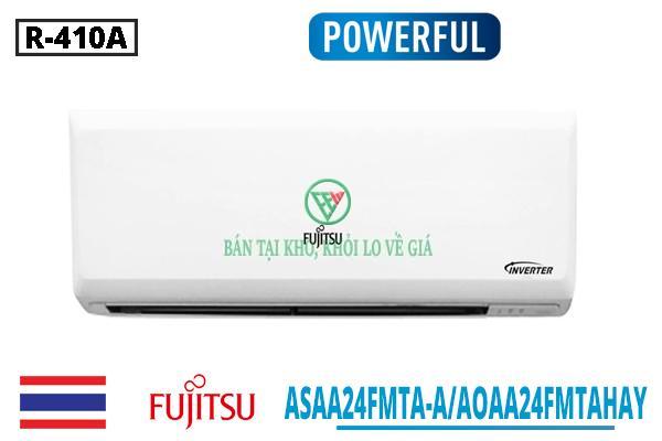 Điều hòa treo tường Fujitsu 1 chiều 24.000BTU ASAA24FMTA-A/AOAA24FMTAHAY [Điện máy EEW]