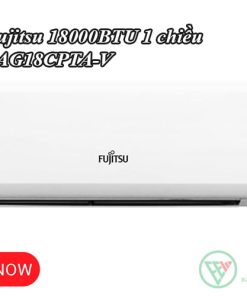 Điều hòa Fujitsu 18000BTU 1 chiều inverter ASAG18CPTA-V [Điện máy EEW]