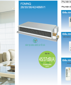 Điều Hòa Nối Ống Gió Daikin 1 Chiều 26000BTU FDMNQ26MV1/RNQ26MV19 [Điện máy EEW]