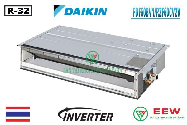 Điều Hòa Nối Ống Gió Daikin 1 Chiều Inverter 22000Btu FDF60BV1/RZF60CV2V [Điện máy EEW]