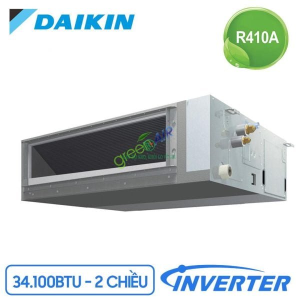 Điều hòa nối ống gió Daikin giấu trần 34.000BTU 2 chiều FBQ100EVE/RQ100MV1 [Điện máy EEW]