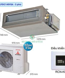 Điều hòa nối ống gió Mitsubishi Heavy 50000BTU Inverter FDUM140VF/FDC140VSA [Điện máy EEW]