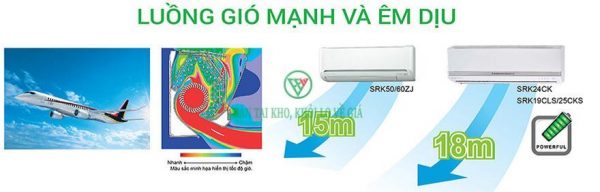 Điều hòa Mitsubishi heavy 1 chiều 9.000BTU SRK/SRC09CRR-5 [Điện máy EEW]