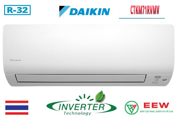 Điều hòa multi Daikin Inverter 1 Chiều 24.000BTU CTKM71RVMV [Điện máy EEW]