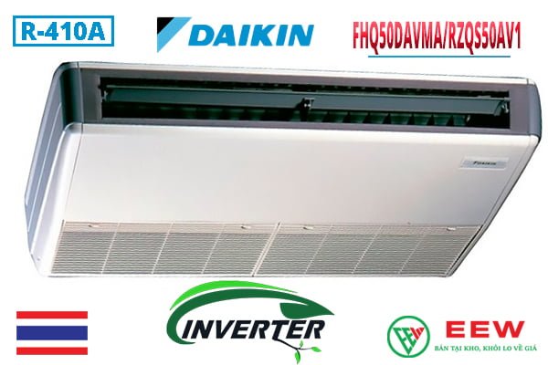 Điều Hòa Áp Trần Daikin inverter 2 Chiều 17.000BTU FHQ50DAVMA/RZQS50AV1 [Điện máy EEW]