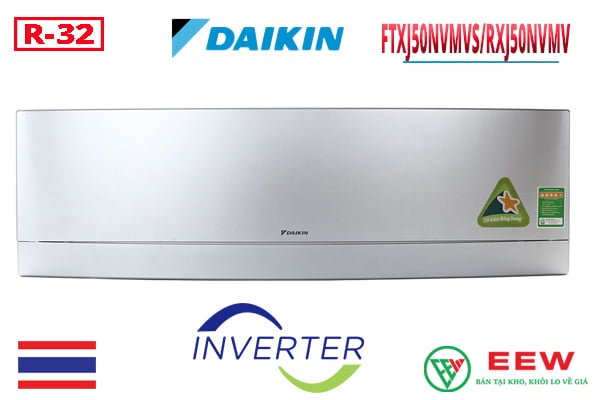 Điều Hòa Treo Tường Daikin Inverter 2 Chiều 17.100BTU FTXJ50NVMVS/RXJ50NVMV [Điện máy EEW]