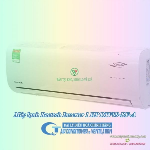 Máy lạnh treo tường Reetech Inverter 1 HP RTV09-BF-A [Điện máy EEW]