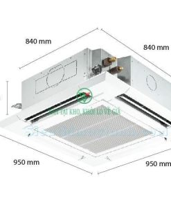 Máy lạnh âm trần Reetech 36000BTU Sky air RGT36/RC36 3 pha [Điện máy EEW]