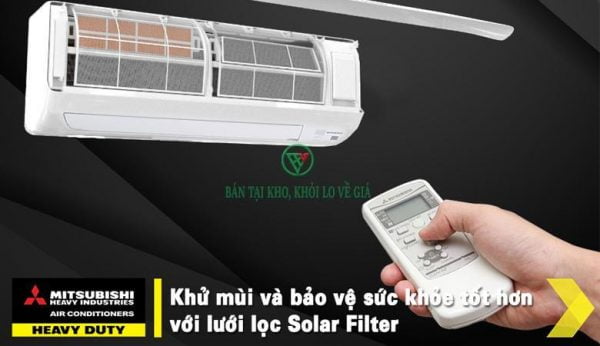 Điều hòa Mitsubishi Heavy 12.000BTU 2 chiều inverter SRK/SRC35ZSPS-S5 [Điện máy EEW]