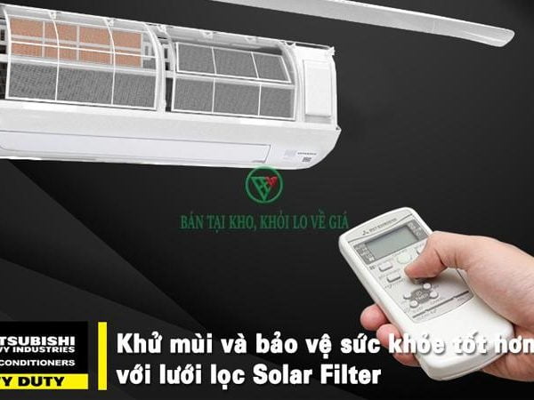 Điều hòa Mitsubishi Heavy 12.000BTU 2 chiều inverter SRK/SRC35ZSPS-S5 [Điện máy EEW]