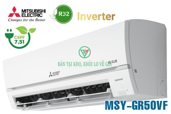 Điều hòa Mitsubishi Electric 18.000BTU 1 chiều inverter MSY-GR50VF [Điện máy EEW]