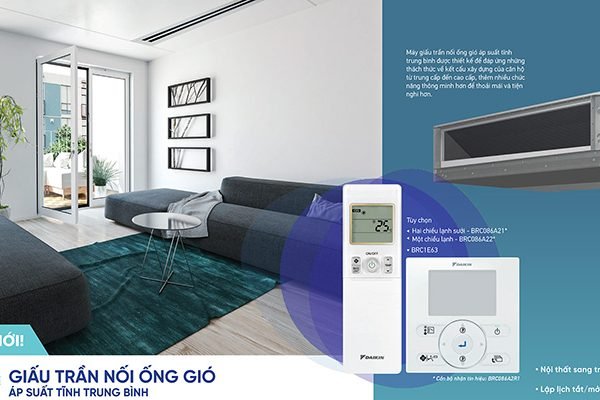 Điều hòa multi Daikin nối ống gió 18.000BTU FMA50RVMV [Điện máy EEW]