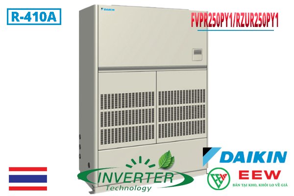 Điều hòa tủ đứng Daikin Packaged nối ống gió inverter FVPR250PY1/RZUR250PY1 [Điện máy EEW]