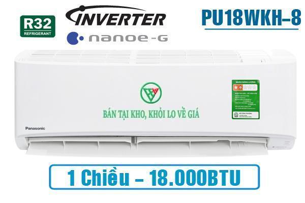 Điều hòa Panasonic 1 chiều 18.000BTU inverter PU18WKH-8M [Điện máy EEW]