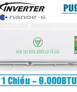 Điều hòa Panasonic 1 chiều 9.000BTU inverter PU9WKH-8M [Điện máy EEW]