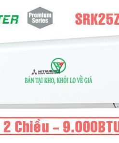 Điều hòa Mitsubishi Heavy 9000BTU 2 chiều inverter SRK25ZSS-W5 [Điện máy EEW]