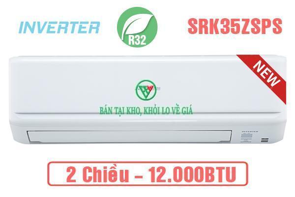 Điều hòa Mitsubishi Heavy 12.000BTU 2 chiều inverter SRK/SRC35ZSPS-S5 [Điện máy EEW]