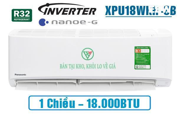 Điều hòa Panasonic 18.000BTU 1 chiều inverter XPU18WKH-8B [Điện máy EEW]