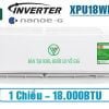 Điều hòa Panasonic 18.000BTU 1 chiều inverter XPU18WKH-8B [Điện máy EEW]