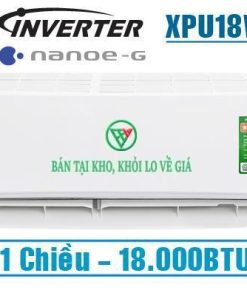 Điều hòa Panasonic 18.000BTU 1 chiều inverter XPU18WKH-8B [Điện máy EEW]