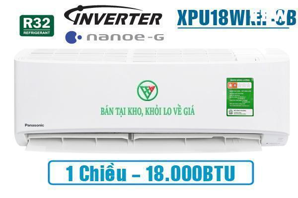 Điều hòa Panasonic 18.000BTU 1 chiều inverter XPU18WKH-8B [Điện máy EEW]