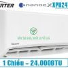 Điều hòa Panasonic NanoeX 24.000BTU 1 chiều inverter XPU24WKH-8 [Điện máy EEW]