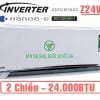 Điều hòa Panasonic 2 chiều inverter 24.000BTU Z24VKH-8 [Điện máy EEW]