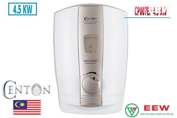 Bình nóng lạnh Centon Trực Tiếp có bơm CP007EP 4.5 KW [Điện máy EEW]