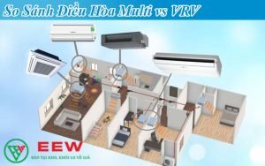 So Sánh Điều Hòa Multi vs VRV: Điểm khác biệt quan trọng nhất? [Điện máy EEW]